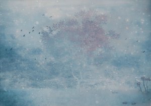 Misty Winter Tree