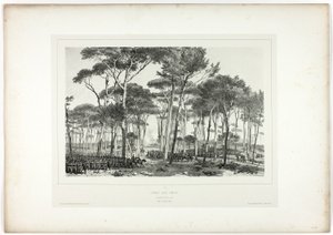 Combat in Pamfili, from Souvenirs d’Italie: Expedition to Rome