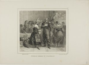 Faithful as a Polish Man! by Denis Auguste Marie Raffet