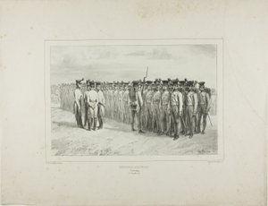 Hungarian Infantry, Presbourg, July 2, 1837 by Denis Auguste Marie Raffet