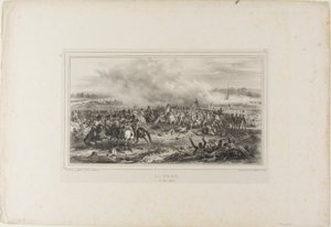 Lutzen, May 2, 1813 by Denis Auguste Marie Raffet