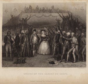 Orgies of the Gardes du Corps by Denis Auguste Marie Raffet