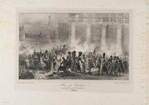 Place du Pantheon, Night of December 22 to 23, 1830