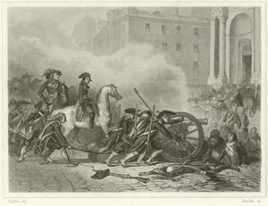 Quashing a Royalist Insurrection by Denis Auguste Marie Raffet