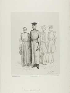 Russian Prisoners of Bomarsud by Denis Auguste Marie Raffet