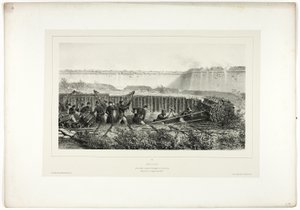 Sapping in Full Swing, from Souvenirs of Italy: Expedition to Rome by Denis Auguste Marie Raffet