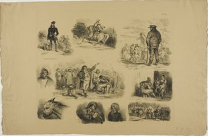 Sheet of Sketches