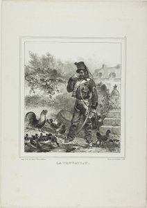 Temptation by Denis Auguste Marie Raffet