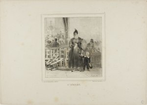The Ingrate by Denis Auguste Marie Raffet