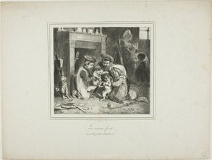 The Least Strong is the Most Treacherous by Denis Auguste Marie Raffet