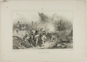 The Pursuit by Denis Auguste Marie Raffet