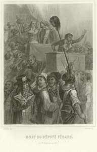 The Death of Deputy Feraud by Denis Auguste Marie Raffet
