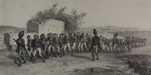 Turkish Recruits Near Smyrna, November 10, 1837