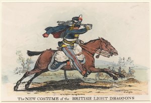 The New Costume of the British Light Dragoons by Denis Dighton