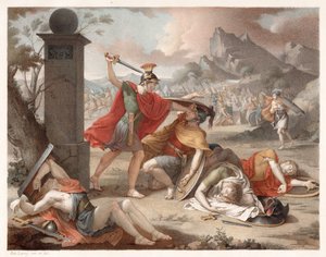 The Combat of the Horatii and the Curiatii - 1798
