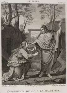 The Appearance of Jesus Christ to Mary Magdalene by Denis Sebastien Leroy
