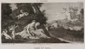 Mars and Rhea