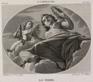 The Earth, after Ludovico Carracci - 1802-1815 by Denis Sebastien Leroy