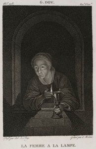 The Woman with the Lamp, after Gerrit Dou - 1802-1815