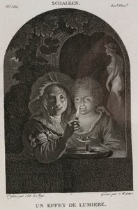 An Effect of Light, after Schalken - 1802-1815