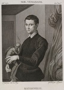 Bandinelli, formerly attributed to Sebastiano del Piombo, now attributed to Bronzino - 1802-1815 by Denis Sebastien Leroy