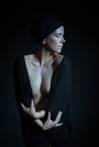 Contemplative Woman
