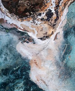 Earthy Ocean Flow by Denise Quah