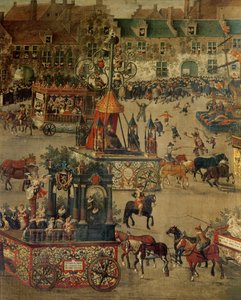 The Ommeganck in Brussels on 31st May 1615: Triumph of Isabella of Spain (detail) by Denys van Alsloot