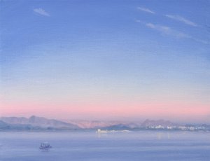 Dawn over Lake Piccola