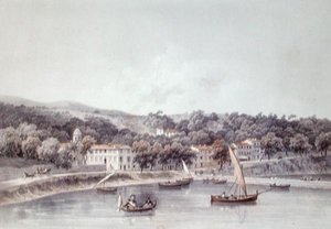 View of St Jean, Near Nice by Deroy (after)