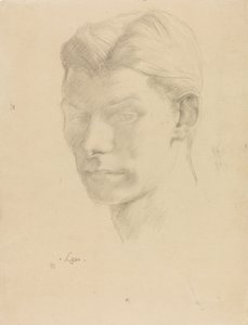 Portrait of a Man, c.1906-08 by Derwent Lees