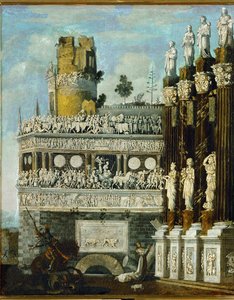 Imaginary Architecture by Desiderio Monsu