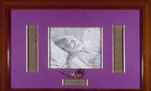 Victor Hugo on his deathbed, circa 1885 by Desire Francois Laugee
