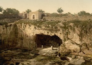 Tombs of the Kings, Jerusalem, Holy Land, c.1890-c.1900