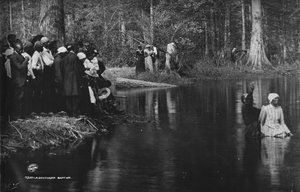 A Southern Baptism, Aiken by Detroit Publishing Co.