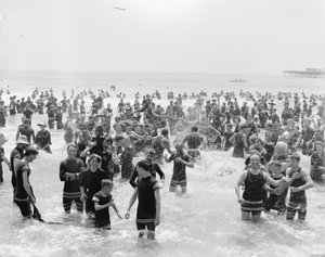 Bathers, Atlantic City, New Jersey
