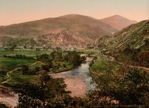 From Aberglasyn, Beddgelert, Wales, c.1890-1900 by Detroit Publishing Co.
