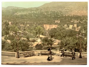 Monte Carlo Casino Gardens, Riviera, Monaco