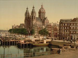 Nicolaaskerk, Amsterdam, 1890-90 by Detroit Publishing Co.