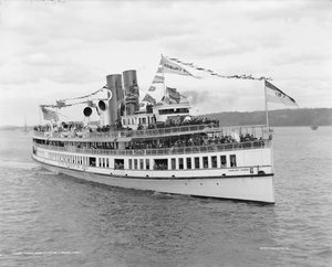 Sandy Hook Steamer Asbury Park