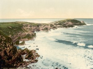 Towan Head, Newquay, Cornwall, England