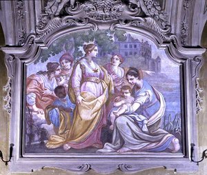 Moses Saved from the River, from the Refectory