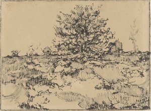 Heath near Ede by Dick Ket (signed by artist)