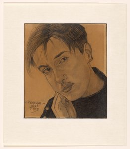 Self-Portrait (with Hand)