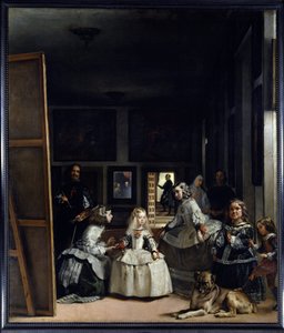 Las Meninas or The Family of Philip IV by Diego Rodriguez de Silva y Velazquez