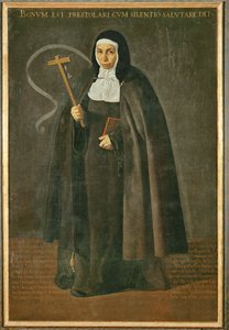 The Venerable Mother Jeronima de la Fuente, Nun in the Monastery Santa Isabel de los Reyes by Diego Rodriguez de Silva y Velazquez
