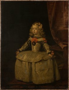 Portrait of the Infanta Margarita (1651-1673) by Diego Velázquez