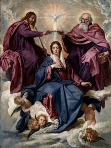 Coronation of the Virgin by Diego Velázquez