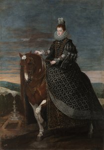 Equestrian Portrait of Margarita of Austria