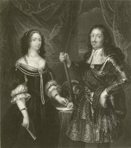 Ferdinand of Medicis and his consort by Diego Velázquez
